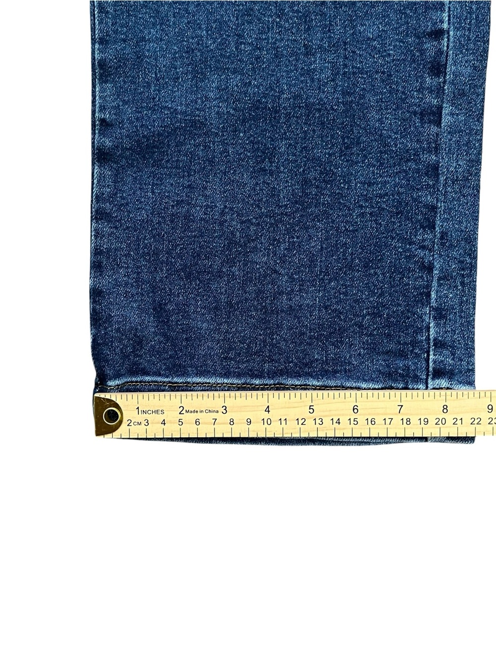 Judy Blue High Rise Wide Leg Cargo Pocket Jeans Dark Wash Size 5/27 - Picture 10 of 12